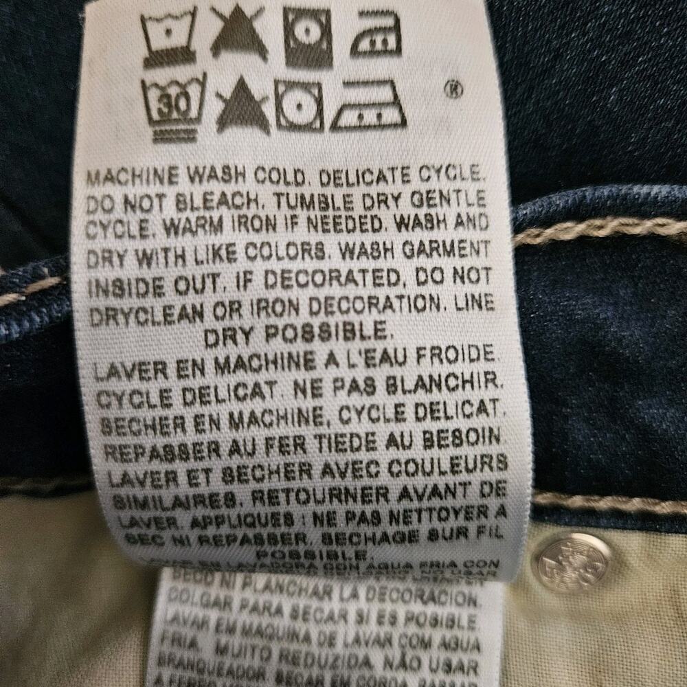 Levi's 512 Perfectly Slimming Womens Sz 6M Blue Denim Straight Leg Jeans Casual - Picture 11 of 11